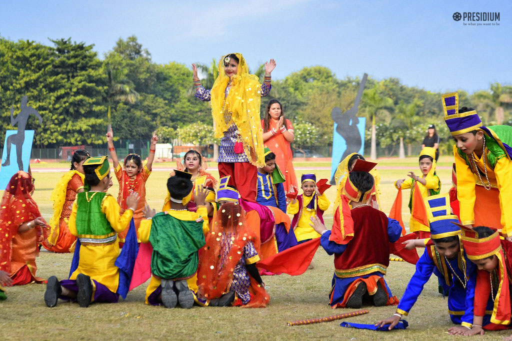 Presidium Vivek Vihar, SPORTS MEET: ALL WORK & NO PLAY MAKES JACK A DULL BOY